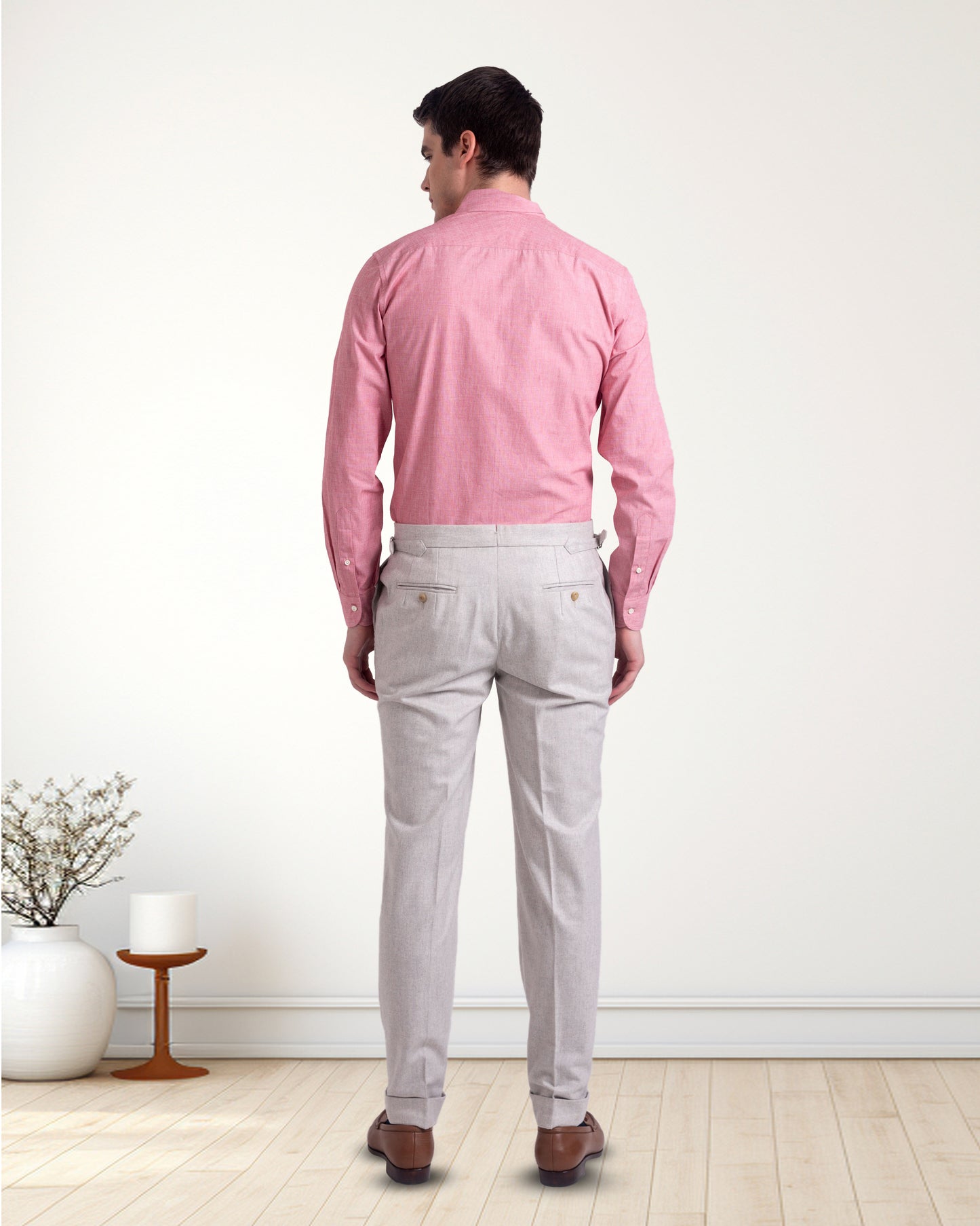 Vitale Barberis Canonico - Ecru Woolen Flannel