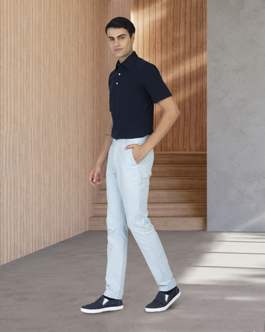 Navy Polo