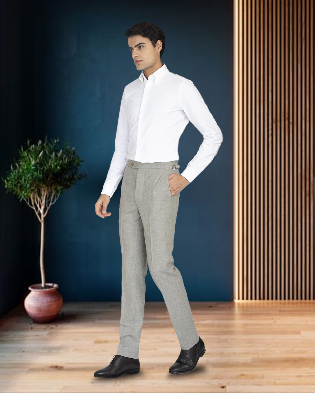 Warzone White Oxford Shirt