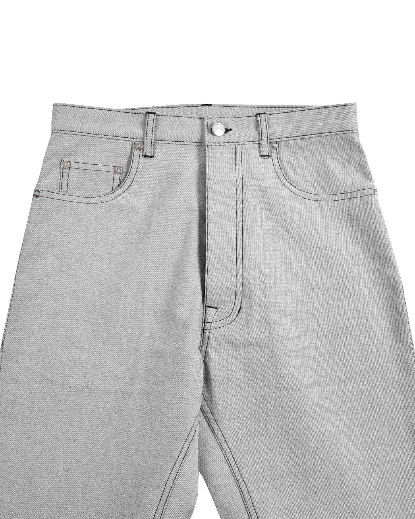 Grey Stretchable Jeans