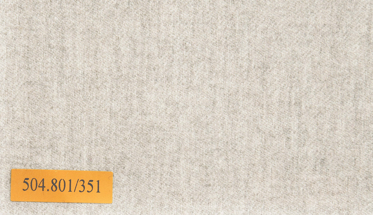 Vitale Barberis Canonico - Ecru Woolen Flannel