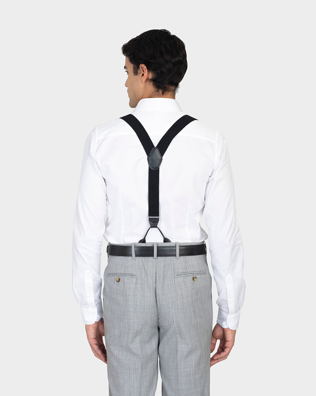Washable Wool Grey Pant