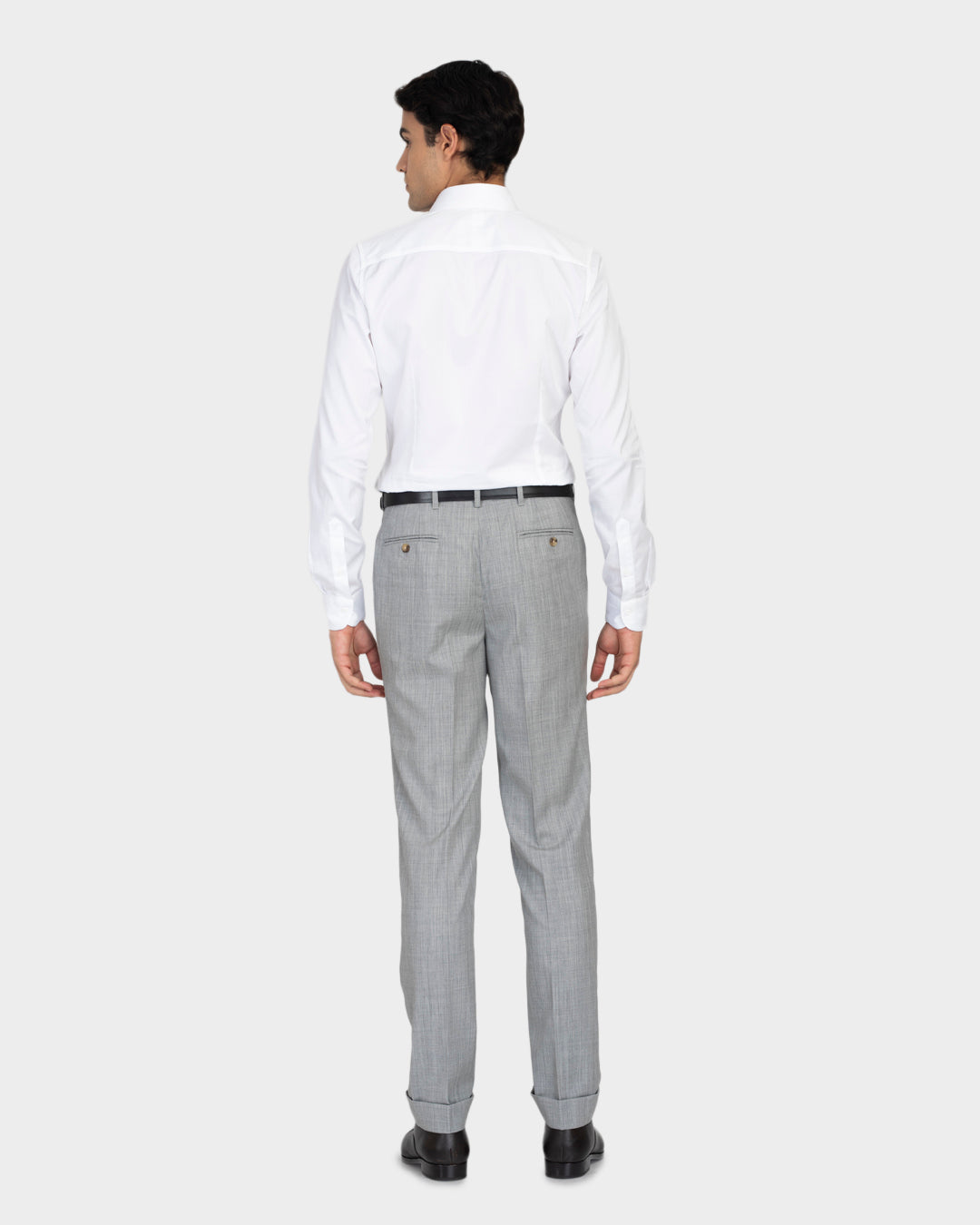 Washable Wool Grey Pant