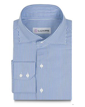 Blue White Dress Stripes