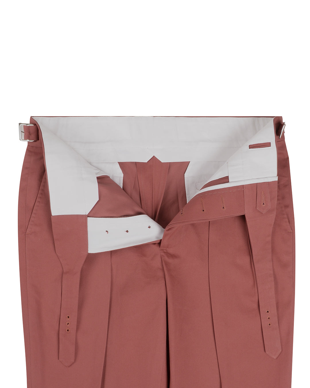 Gurkha Pant in Dugdale Cotton Brick Red Twill