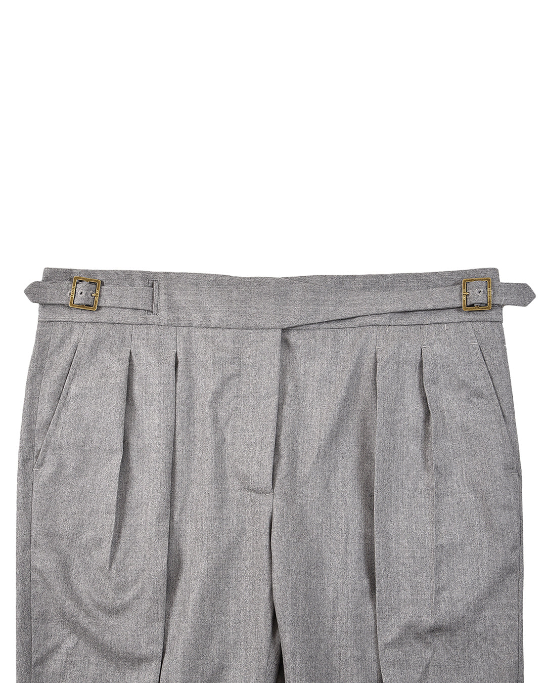 Gurkha Pant in Vitale Barberis Canonico - Flannels Light Grey