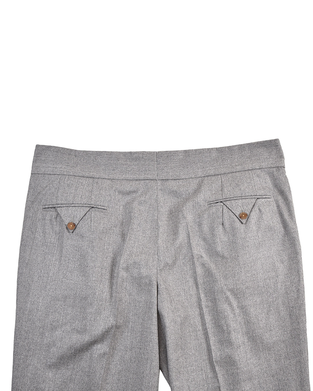 Gurkha Pant in Vitale Barberis Canonico - Flannels Light Grey
