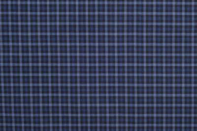 VBC Blue & Black Checks Twill Pant