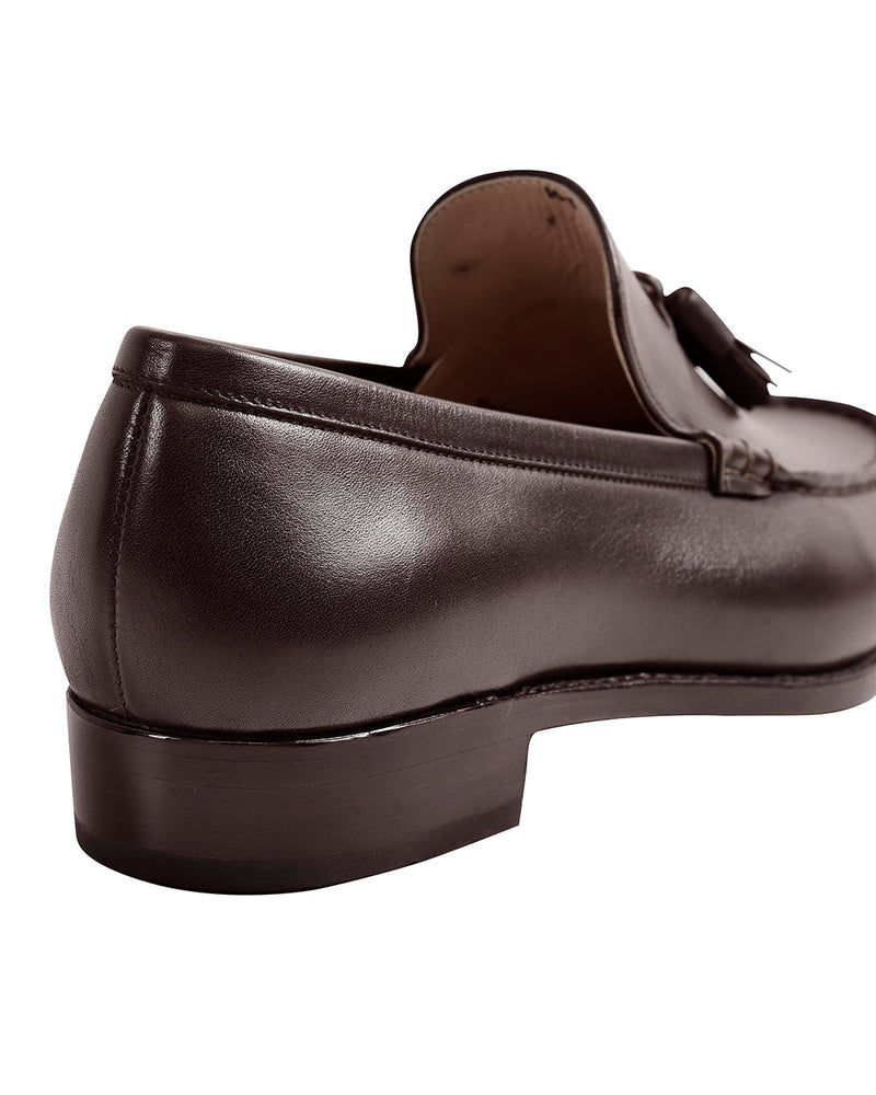 Loafer mit Quaste Braun