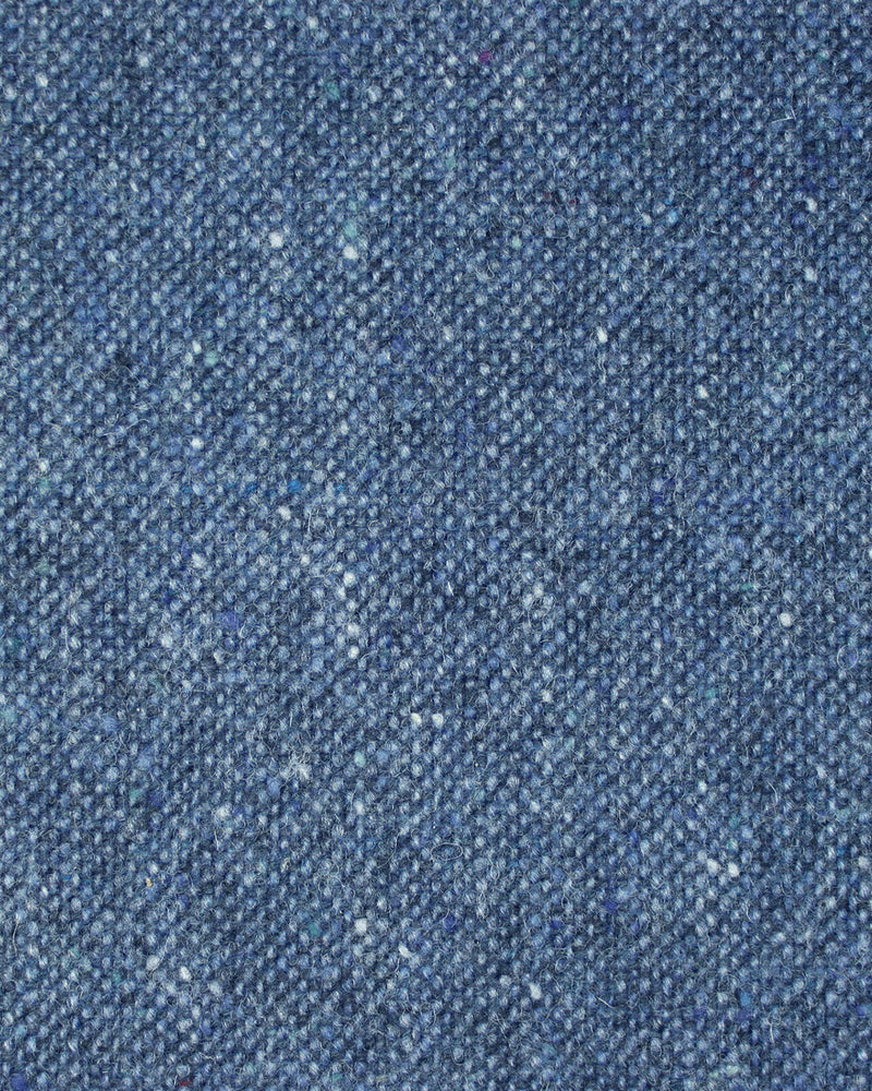 Molloy Plain Donegal Tweed Hose - Blau