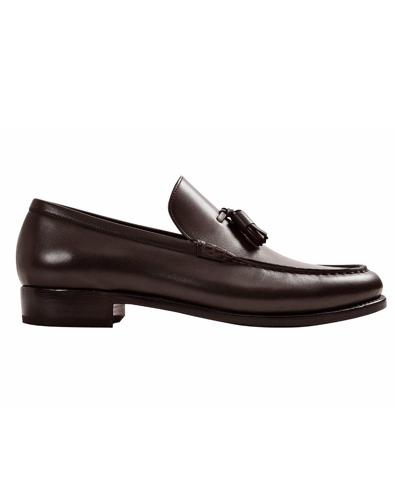 Loafer mit Quaste Braun