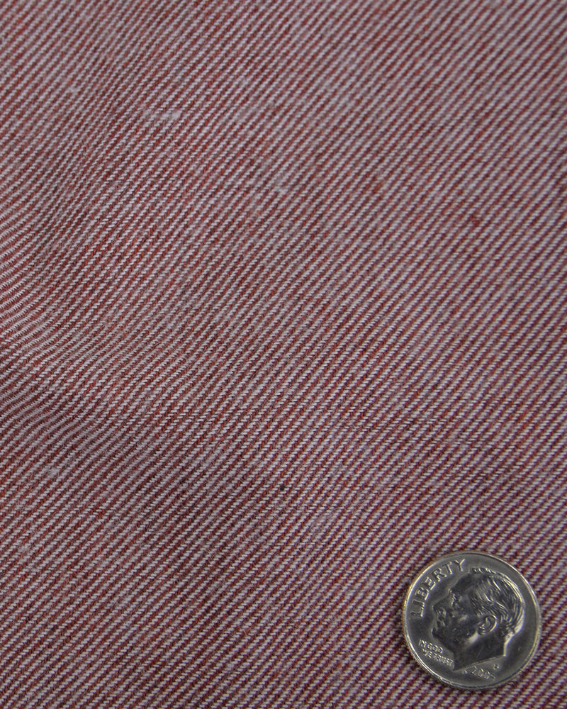 Arbeitshemd aus rotem Twill-Flanell