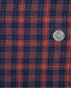 Red Navy Grey Tattersall Work Shirt