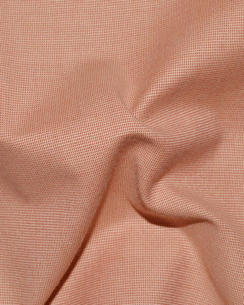 Cotton Poly: Rötlich-orange Ende an Ende