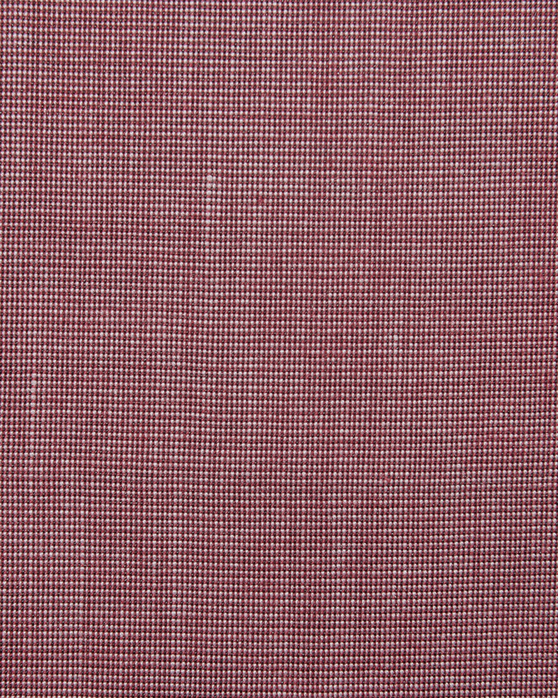 Cotton Poly: Dark Red End On End
