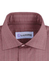 Cotton Poly: Dark Red End On End