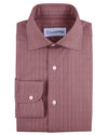 Cotton Poly: Dark Red End On End