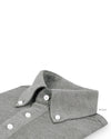 Mittleres T-Shirt in Dunkelgrau meliert