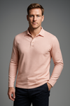 EZS Aria Pink Langarm-Polo