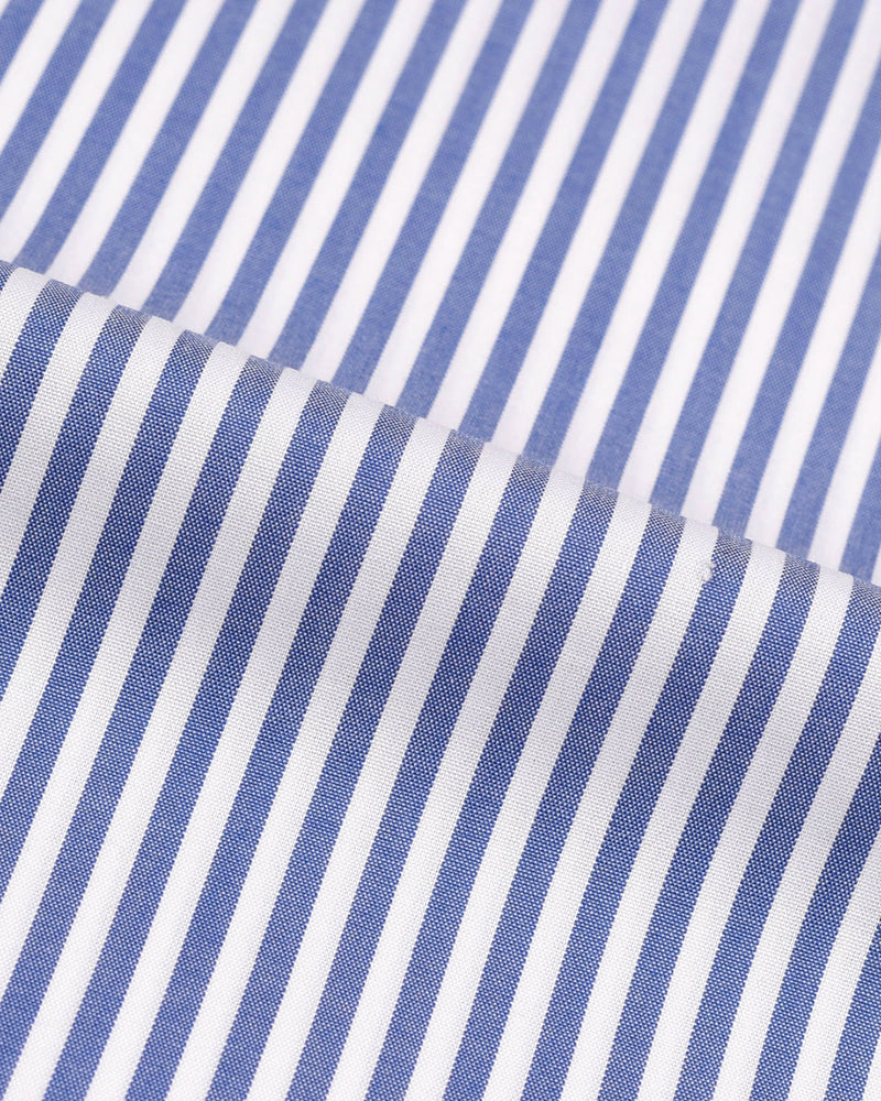Rayures bonbon marine