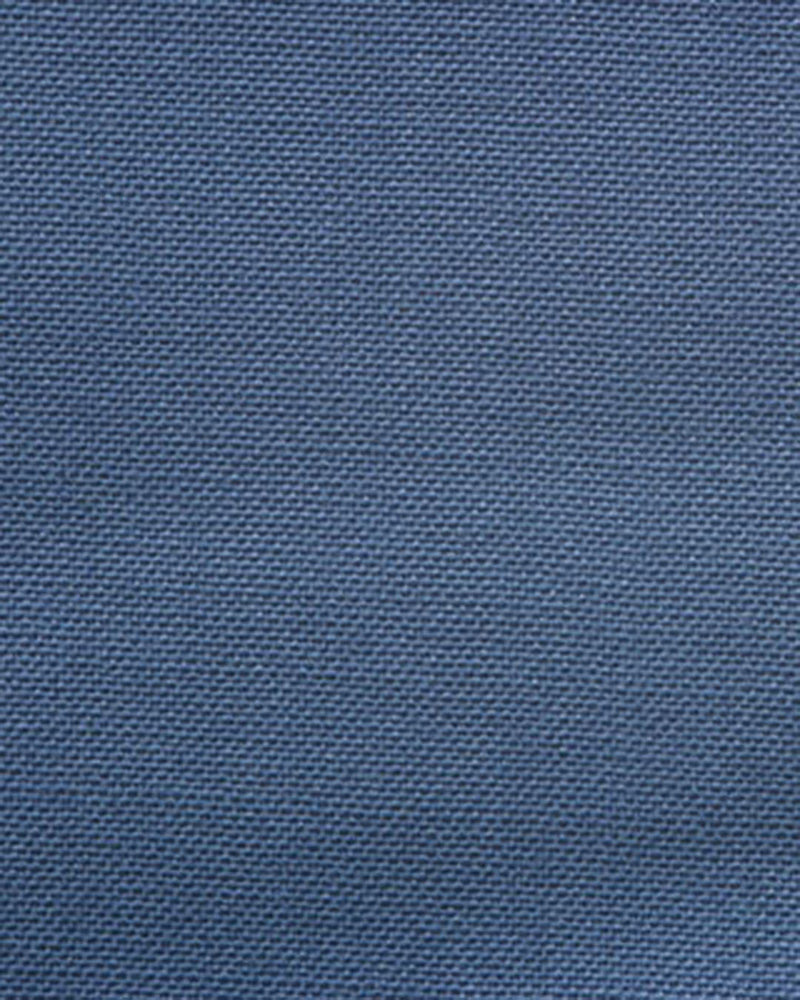Dugdale Fine Worsted Pant - Blue Plain