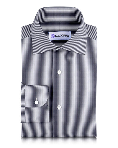 Navy Candy Stripes Every-day Shirt