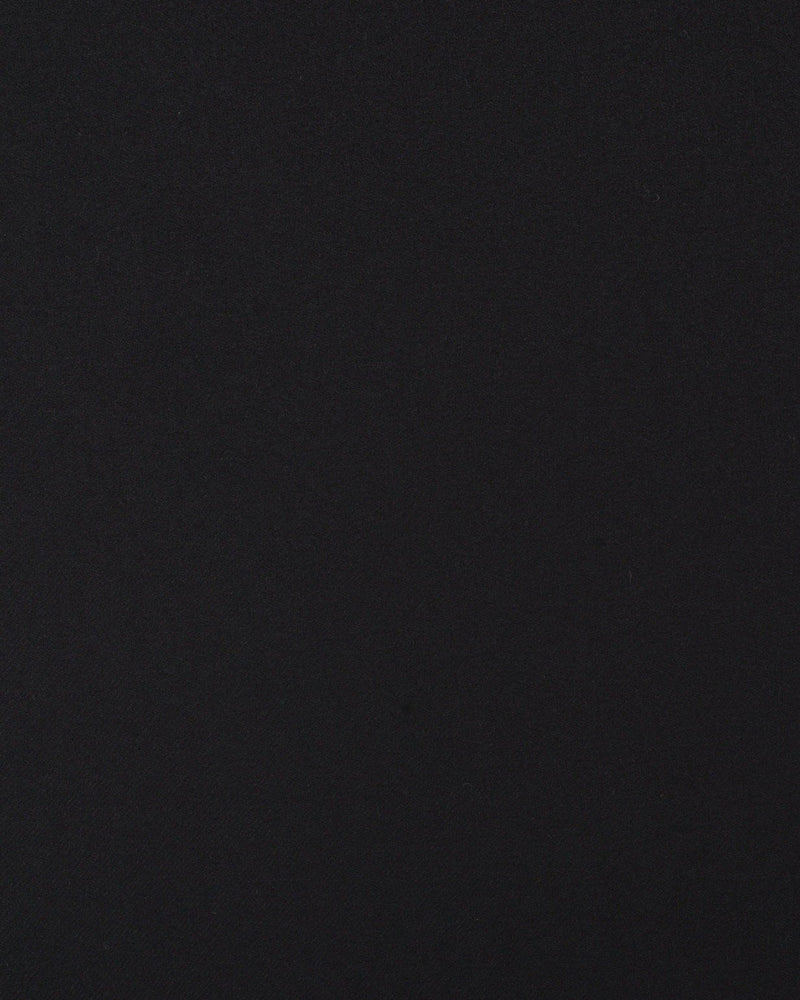 VBC Black 100% Wool Flannel