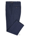 Minnis Flannel : Pantalon en sergé bleu