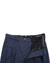 Minnis Flannel : Pantalon en sergé bleu