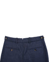 Minnis Flannel : Pantalon en sergé bleu