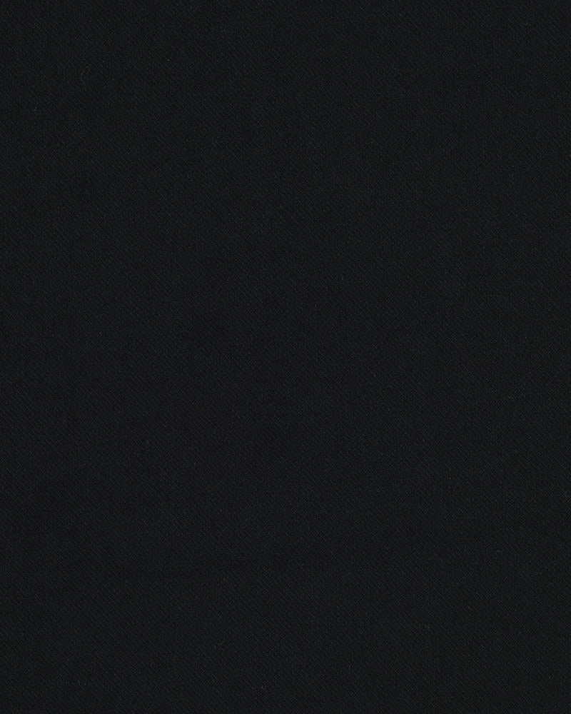 Soft Black Twill