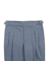 Gurkha-Hose in weicher blaugrauer Stretch-Twill-Hose