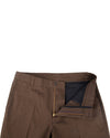 Brisbane Moss Dark Brown Twill