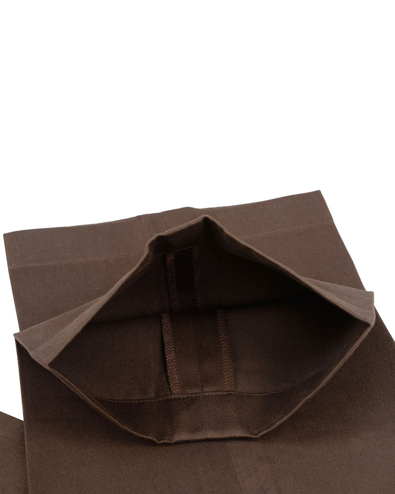 Brisbane Moss Dark Brown Twill