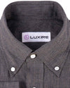 Braunes schwarzes Leinen
