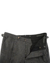 Molloy Herringbone Donegal Tweed Hose - Indigo