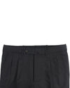 Dugdale Feine Kammgarnhose - Charcoal Plain