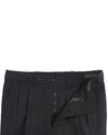Dugdale Feine Kammgarnhose - Charcoal Plain