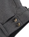 Minnis Flanellhose aus mittelgrauer Wolle