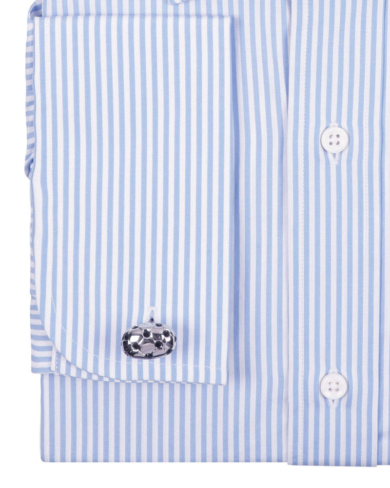 Alumo Supraluxe : Robe à rayures bleues
