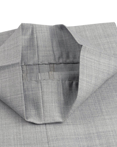 VBC 100 % laine : sergé gris clair