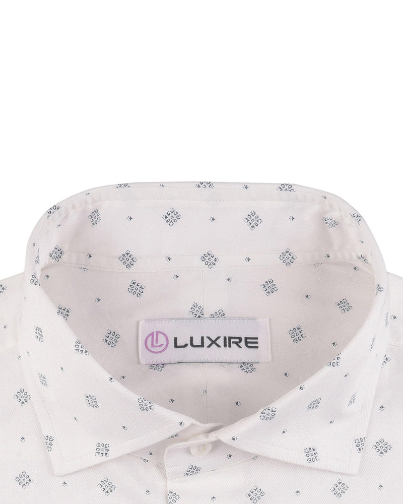 Luxire Presto: Monti White Blockdruck
