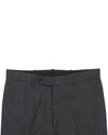 Dugdale Feine Kammgarnhose - Graue Prince-of-Wales-Hose