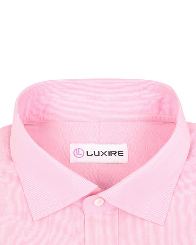 Albini: Light Pink Micro Checks