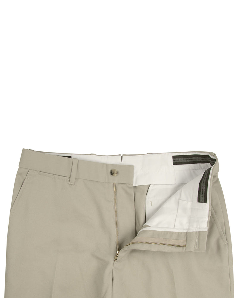 Stone Khaki Grau Chino aus weichem Twill