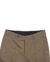 Dunkelbraune Twill-Chino