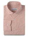 Orange Blue Tattersall Checks