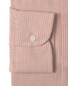Orange Blue Tattersall Checks