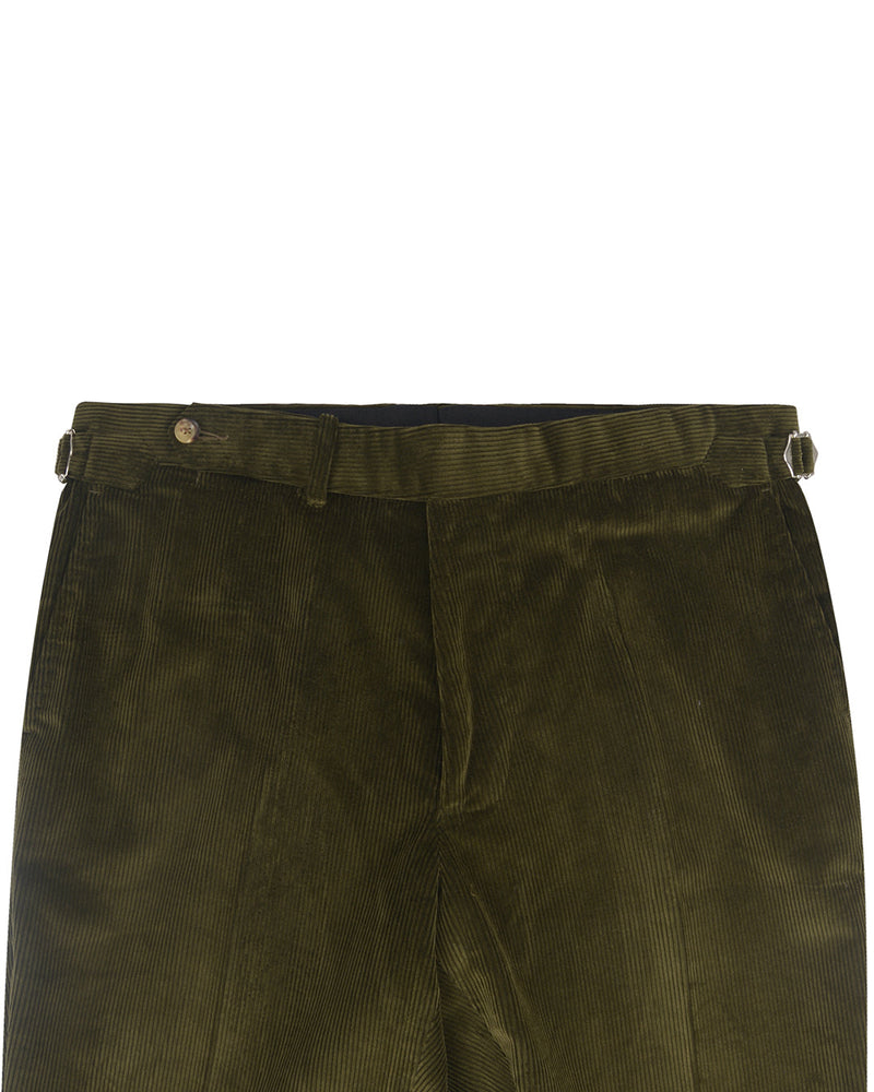 Brisbane Moss Dark Olive Nadelkordel