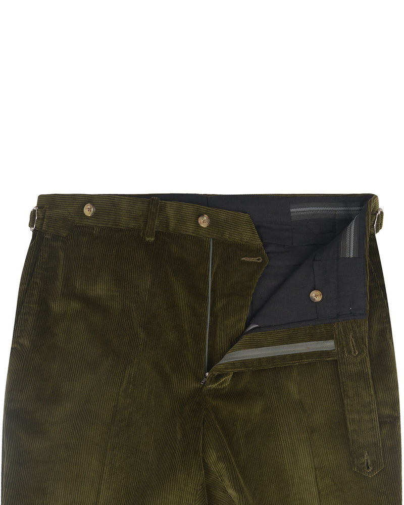 Brisbane Moss Dark Olive Nadelkordel